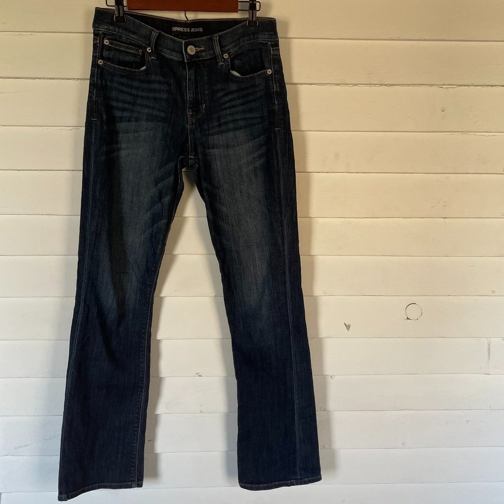 Mid-rise Slim Bootcut Jeans